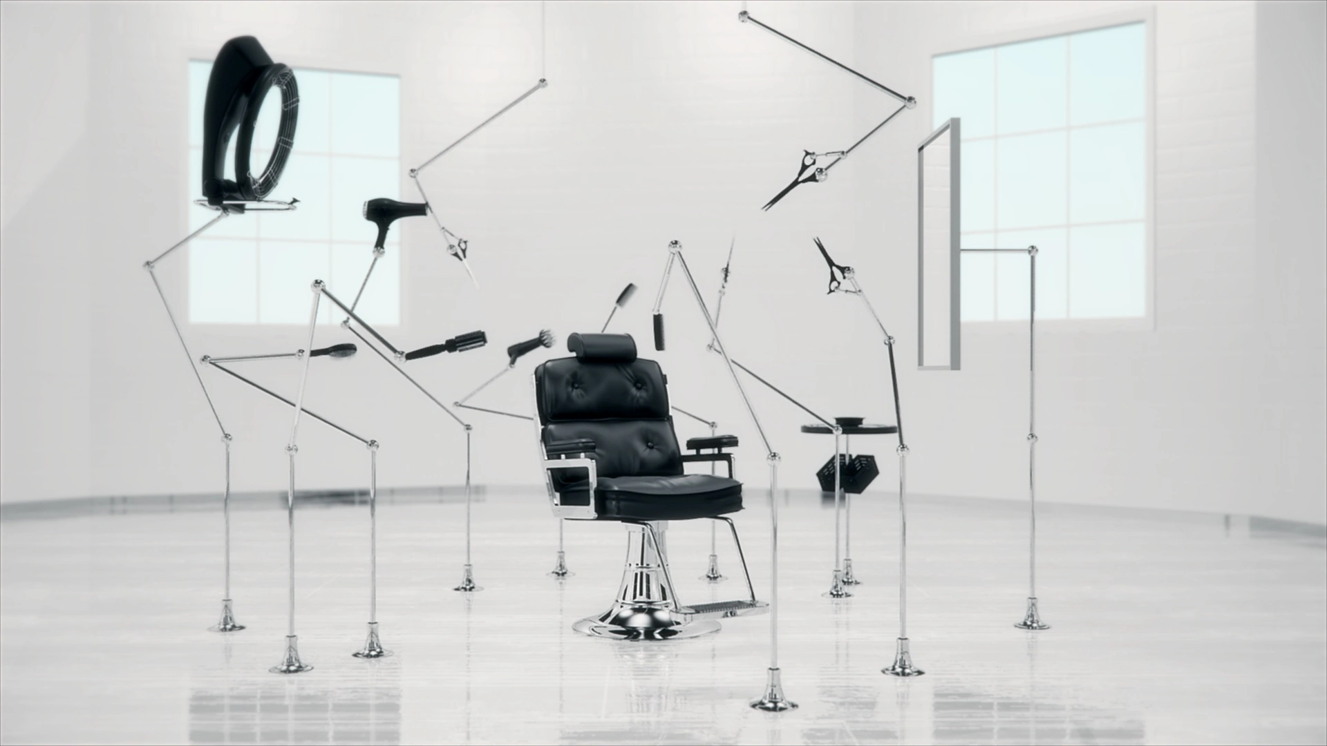 UNO SOCIAL BARBER project visual